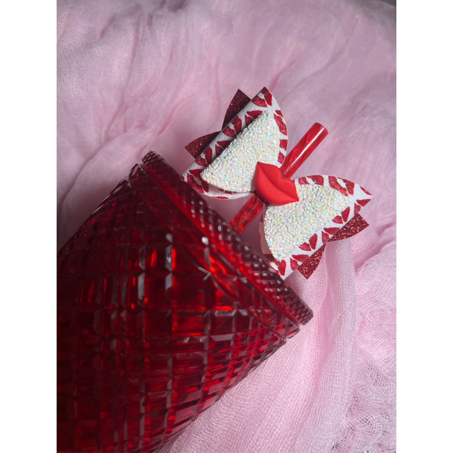 Valentines Straw Toppers